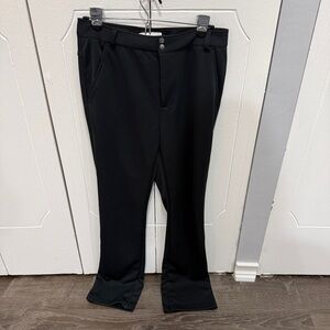 Anthropologie Black Dress High Waisted Pants